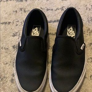BRAND NEW LEATHER VANS